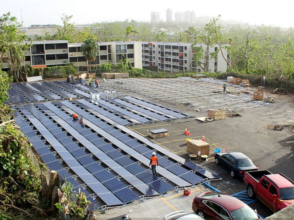 Tesla solar power arrives in Puerto Rico