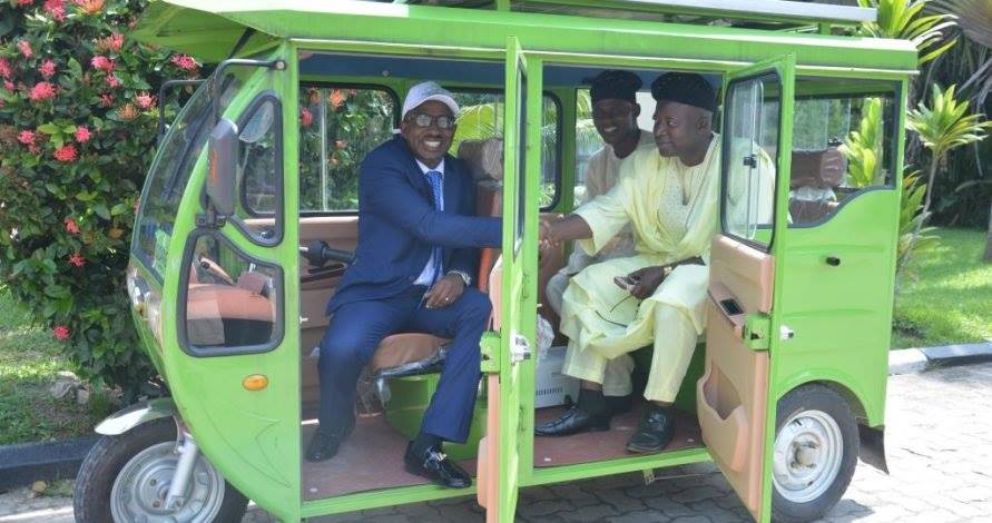Oldang International Limited unveils Solar Powered Tricycles in Lagos