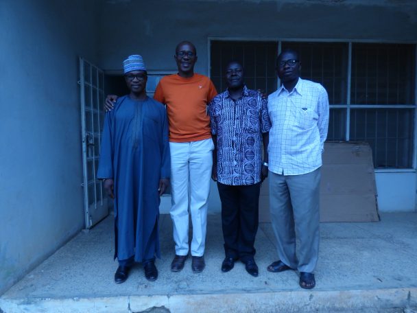 Handing over to National Metallurgical Development Center Jos